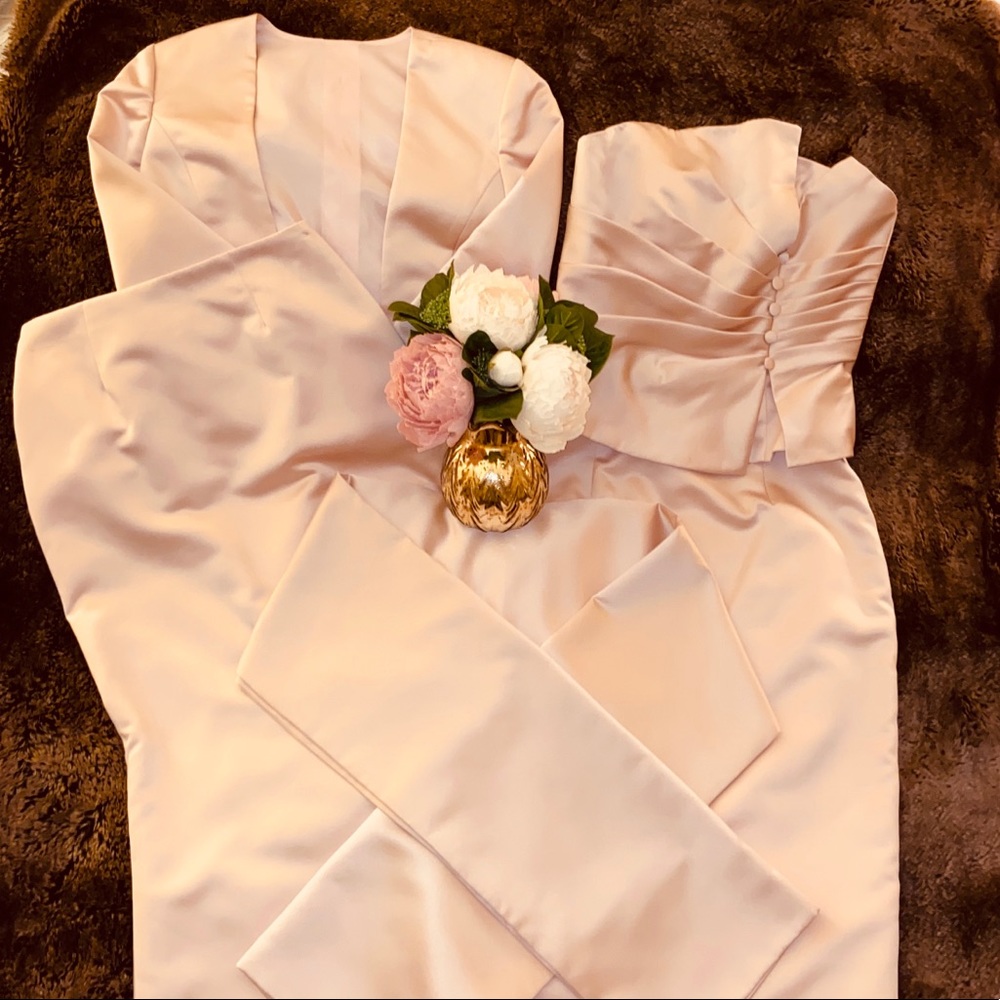 Impeccable 5 Piece Formalwear Set, STUNNING, Blush